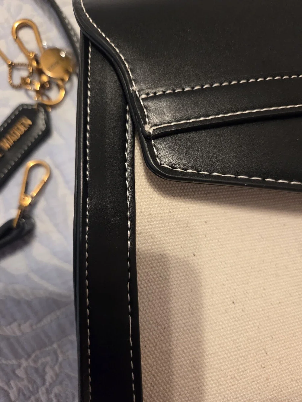 NWT Steve Madden Top-Handle Satchel with Crossbody Strap Hang Tag Charms